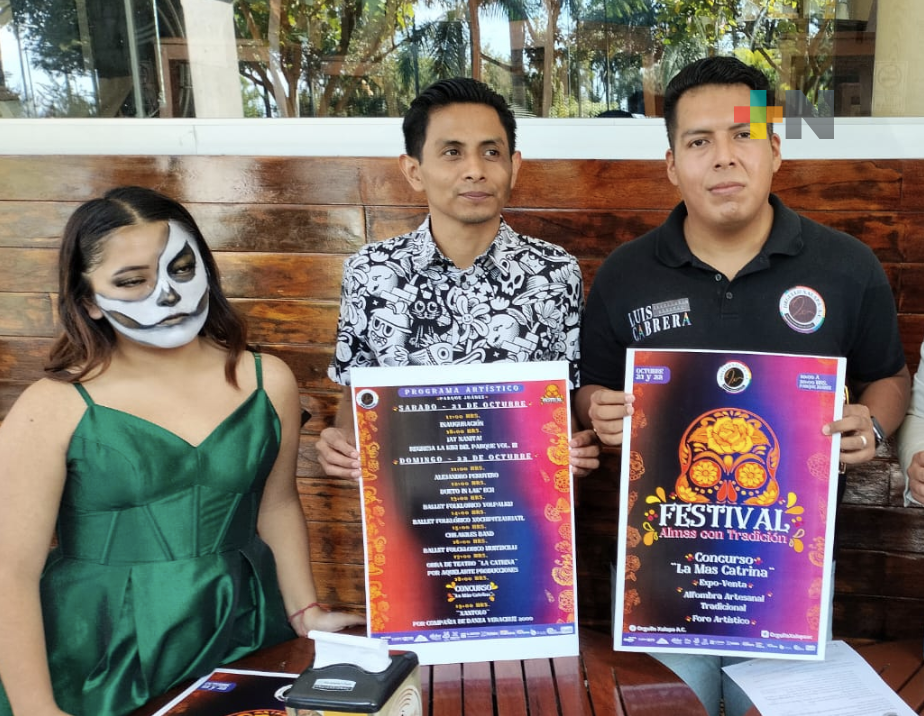 Presentan Festival Almas con Tradición a realizarse en Xalapa, 21 y 22 de octubre